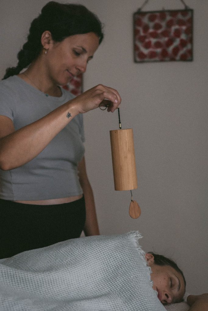 Koshi pour marquer la fin du massage